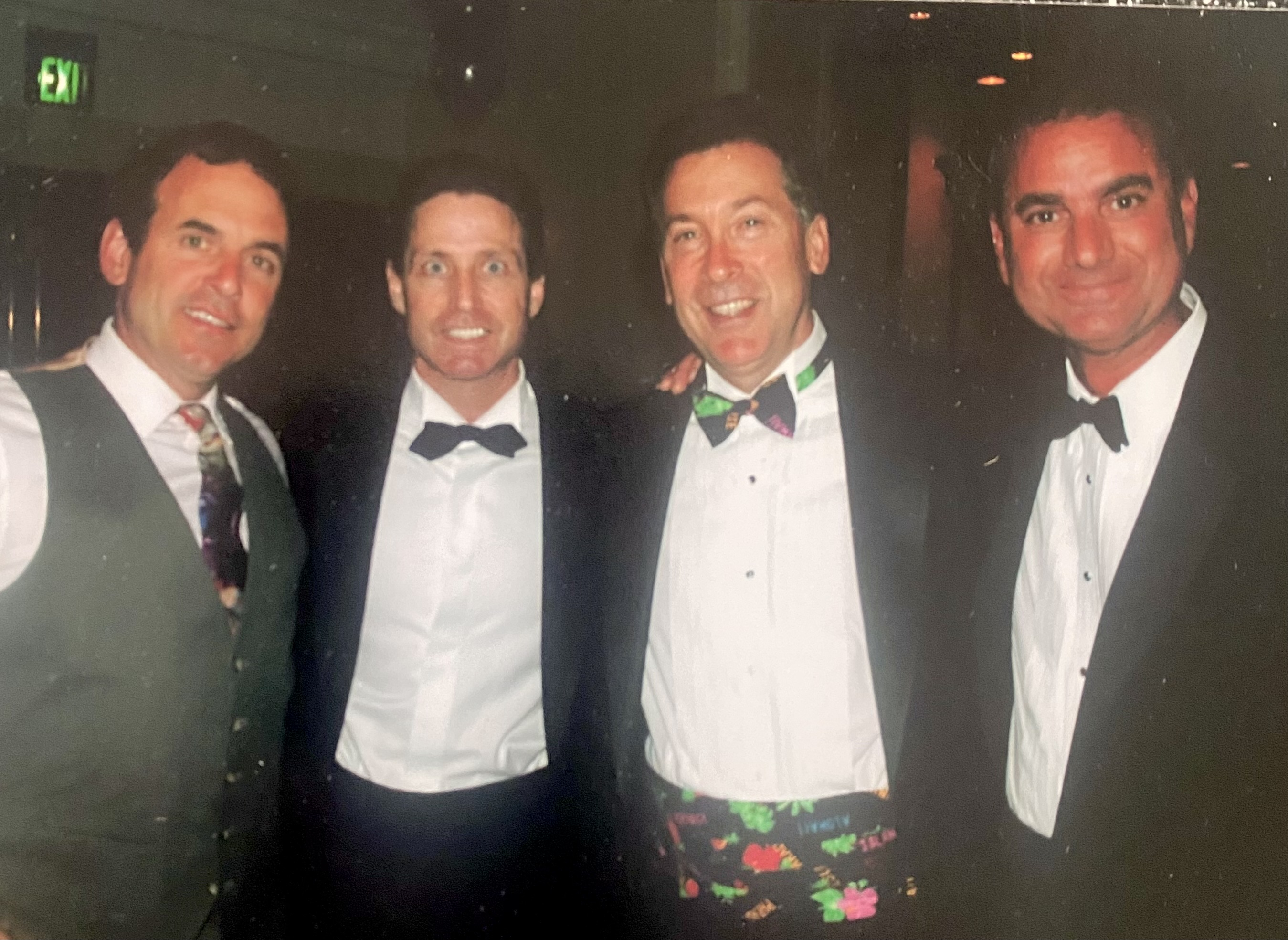 Old friends getting together. Mikey Dalcin, Randy Jachman, Sal DiPietro, and Michael Teitelbaum 2006