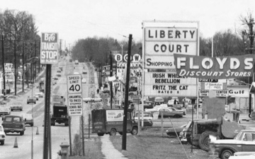 Liberty and Old Ct. Roads, circa 1975